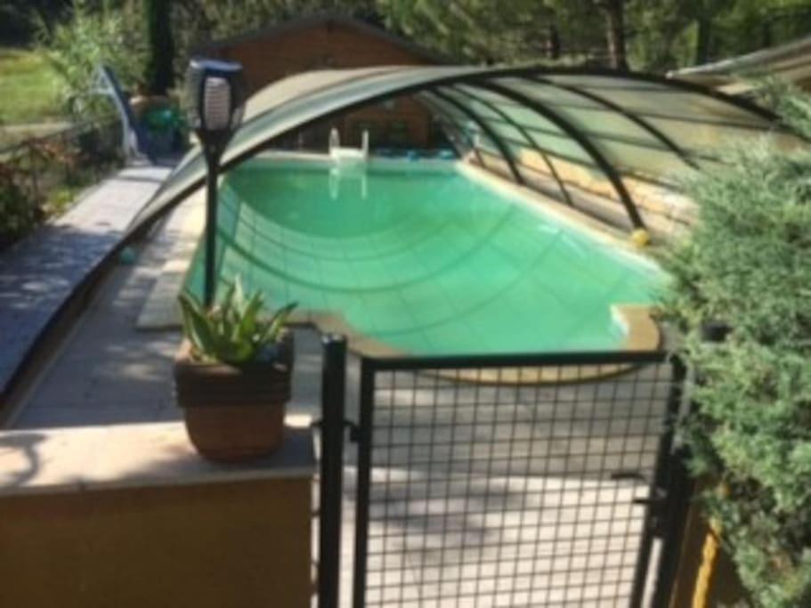 Bas De Villa, 2 Terrasses, Piscine, Spa, Sauna... Neffes Екстер'єр фото